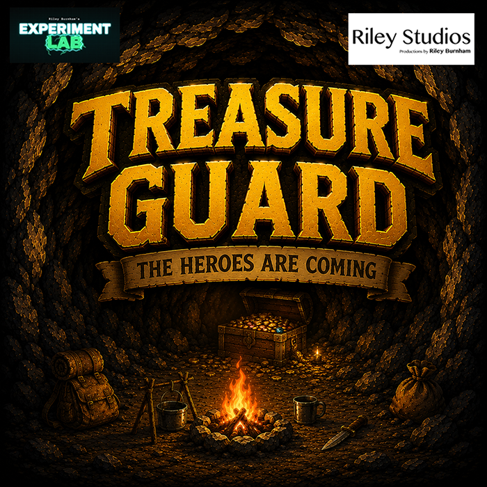 TREASURE GUARD: THE HEROES ARE COMING official logo